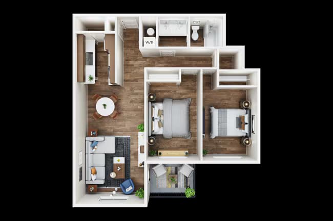 Virginia P201 floor plan