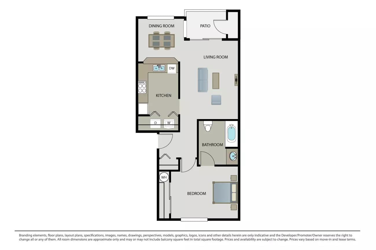 Unit P203 P203 floor plan
