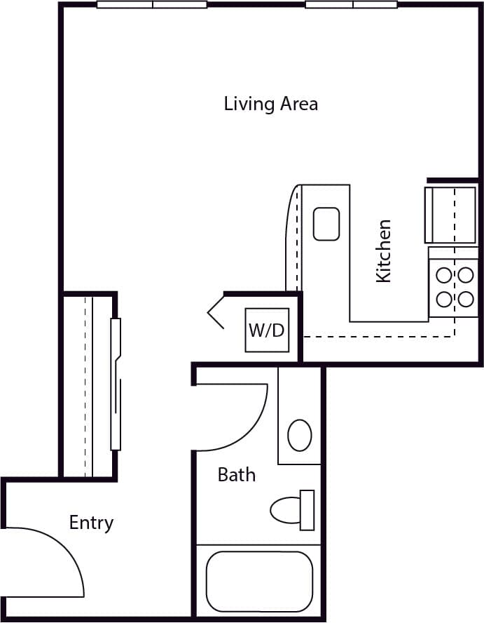 Studio Den A4 - Alt 511 floor plan