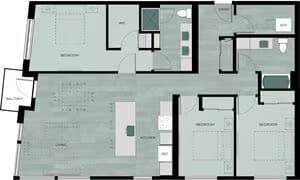 C3 W302 floor plan