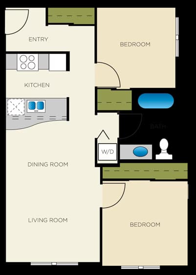Madison 412 floor plan
