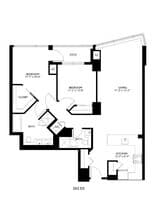 2x2 D5 2910 floor plan