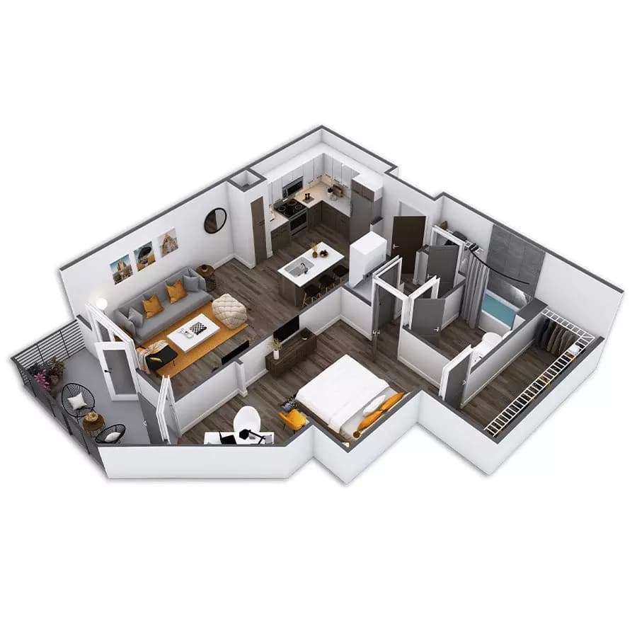 Douglas 2409 floor plan