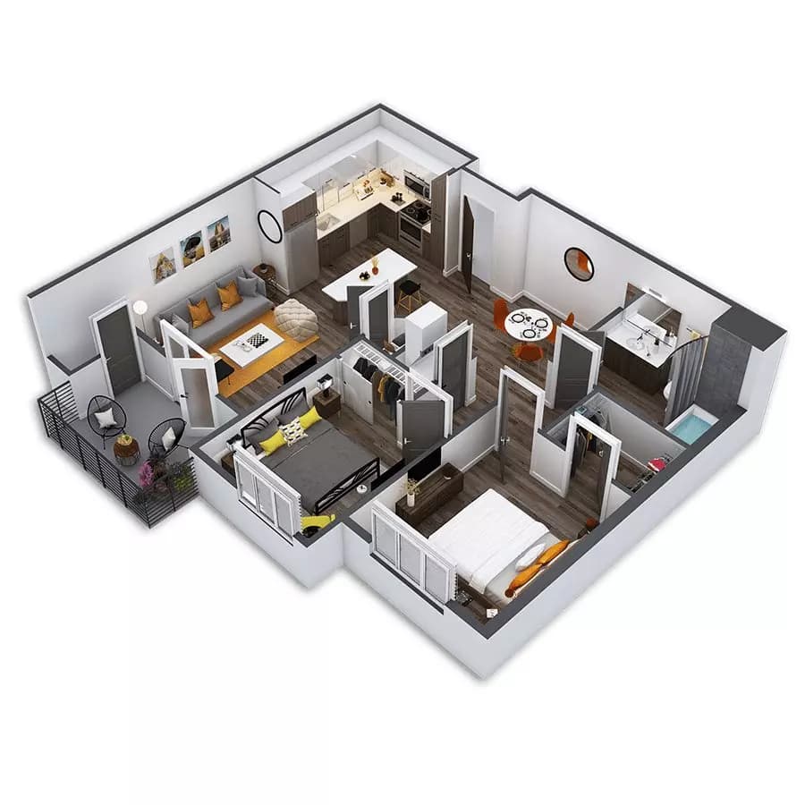 Ponderosa 1516 floor plan