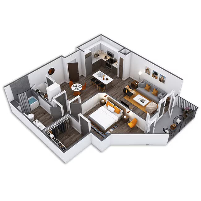 Unit 2146 2146 floor plan