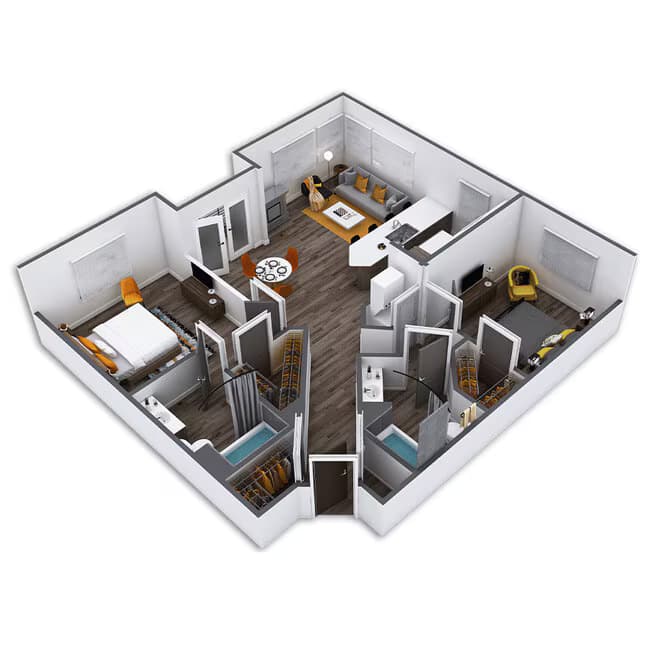 Vine 1430 floor plan