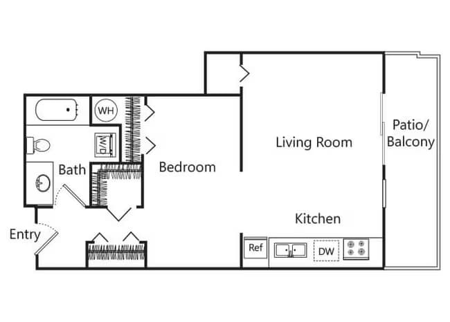 S2 ARCH Income Restricted E-235 floor plan