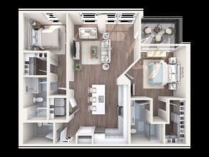 PH.1 1313 floor plan
