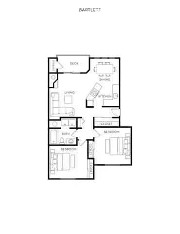 Bartlett A-101 floor plan