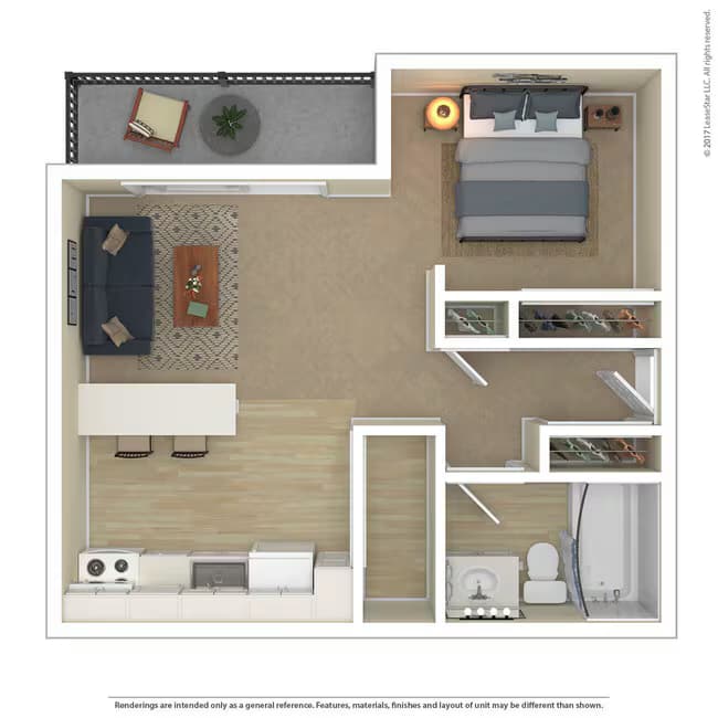 STUDIO E11 floor plan