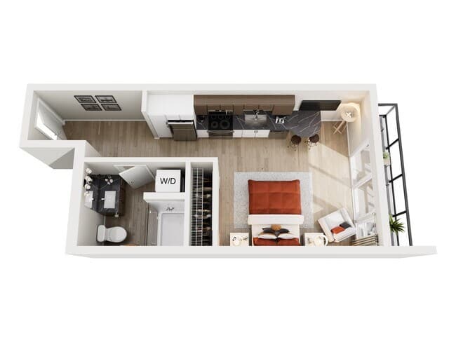 Studio A.6 611 floor plan