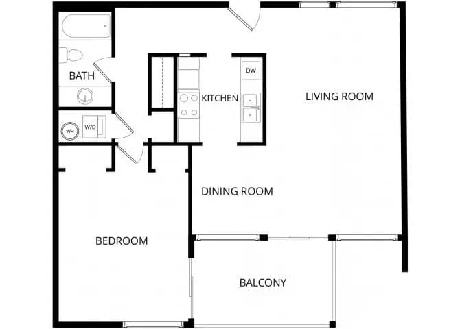 Aqua A211 floor plan