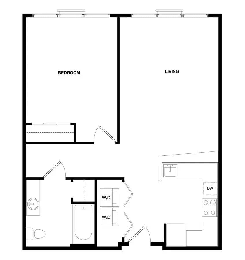 Unit N206 N206 floor plan