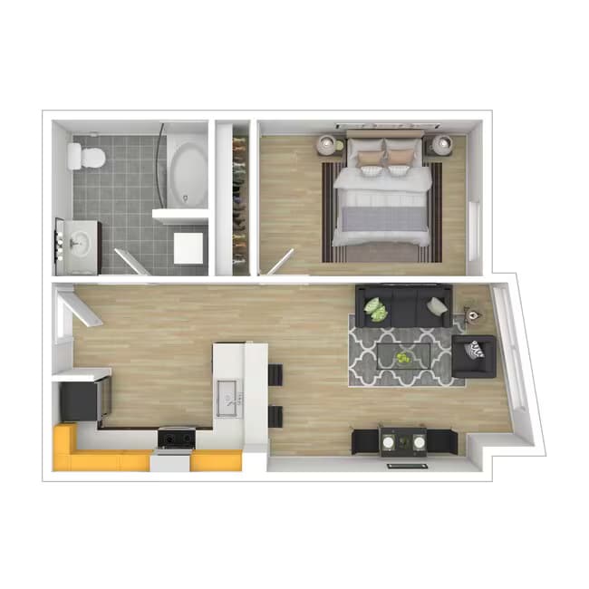 1A 317 floor plan