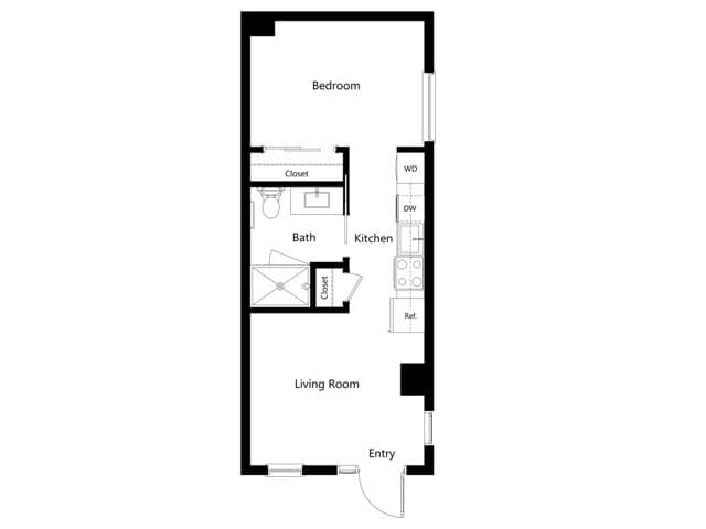 U1 100 floor plan