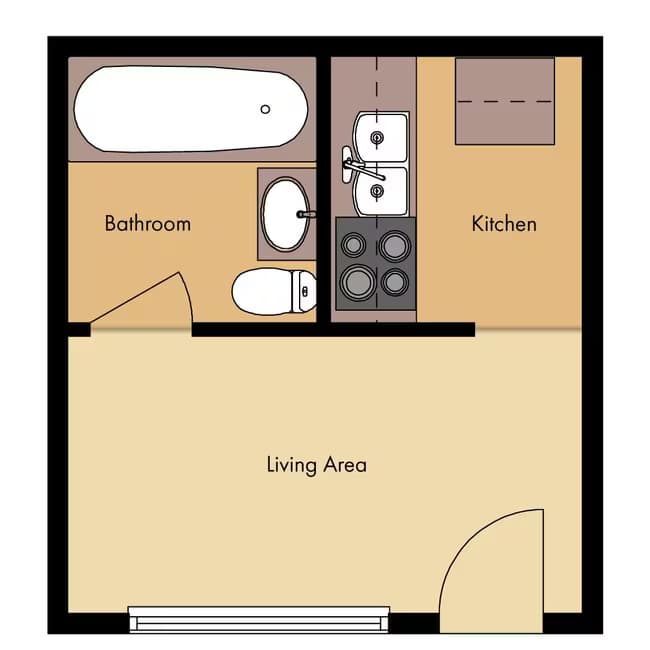 Retro 307 floor plan