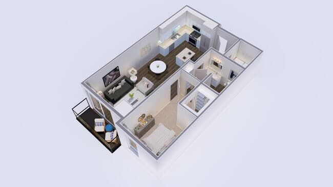 Douglas B2 625 floor plan