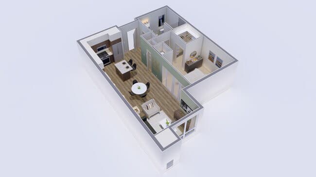 Hughes A4 620 floor plan