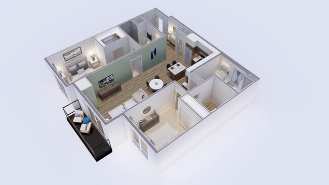 Northrop C5 313 floor plan