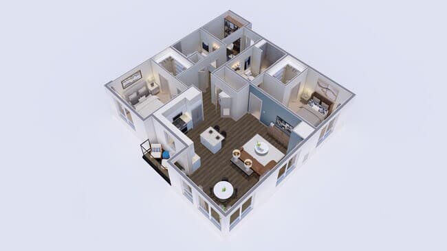 Piper C2 534 floor plan