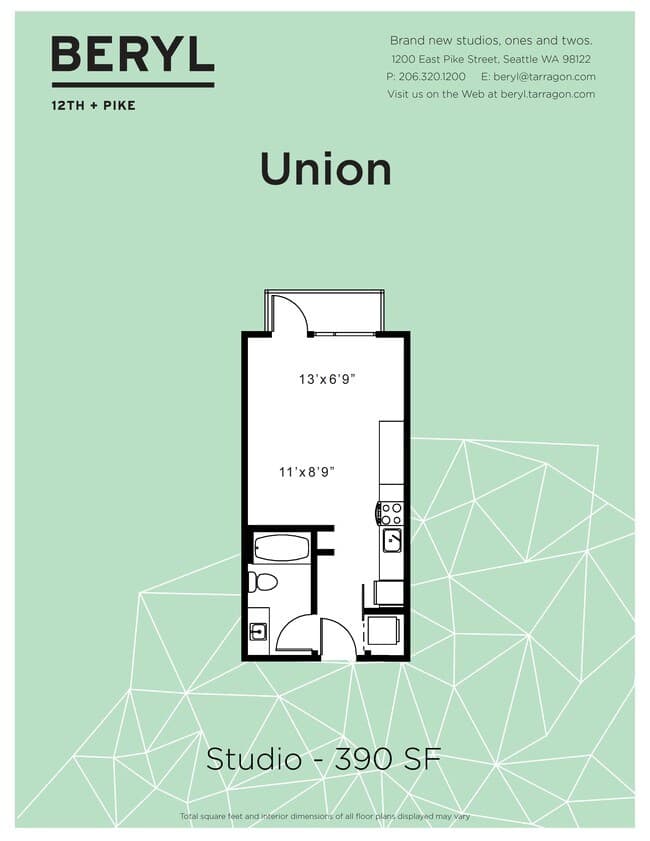 Union - MFTE 311 floor plan