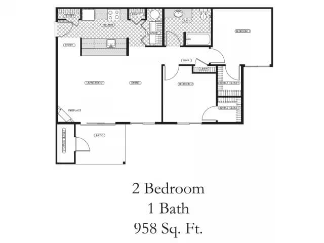 2x1B AUCPMP floor plan