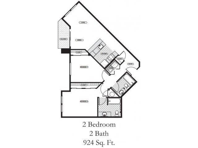 2x2A AUCMUA floor plan