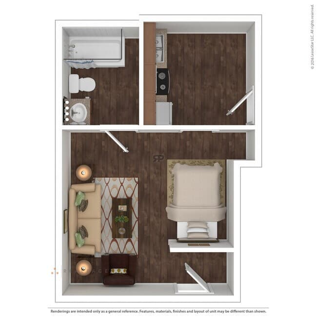 Studio floor plan