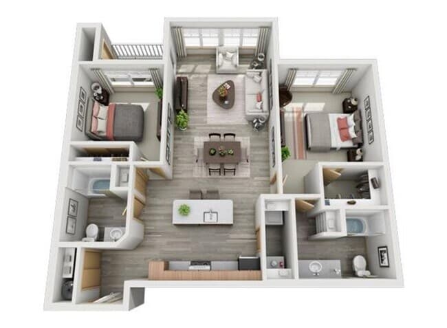 Spruce II P-106 floor plan