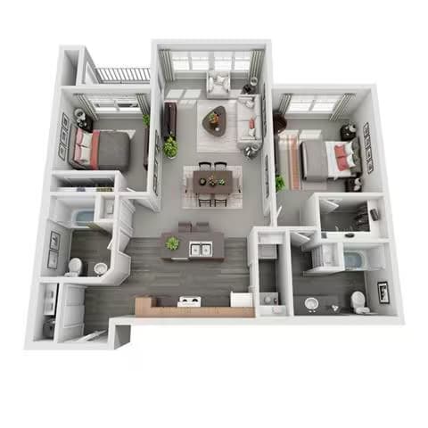 Spruce J-104 floor plan