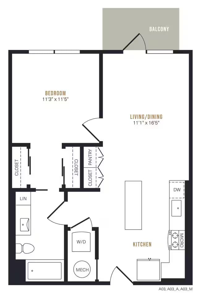 A3 1213 floor plan