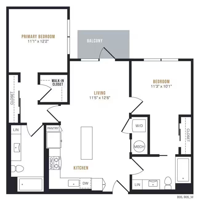 B2 3412 floor plan