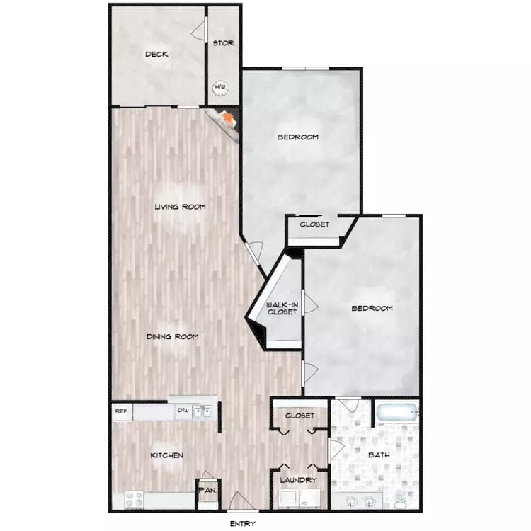 Appaloosa C203 floor plan