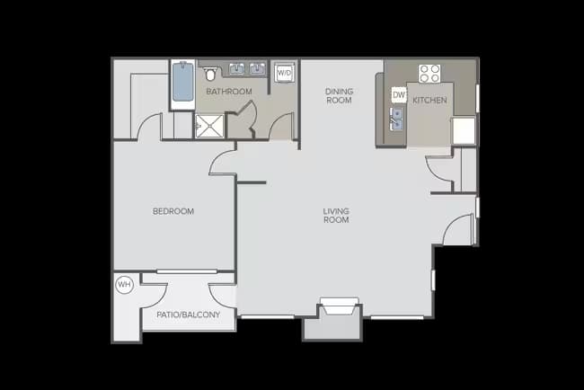 Corsica R105 floor plan