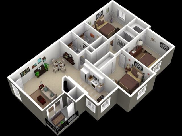 The Cove 06-208 floor plan