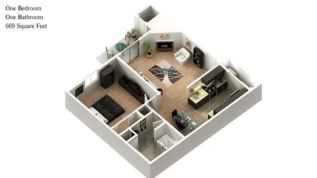 1x1A E106 floor plan