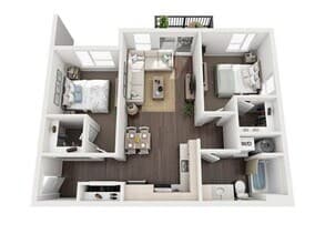 MEADE G-204 floor plan