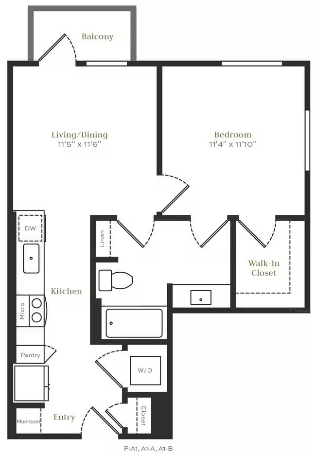 A1 629 floor plan