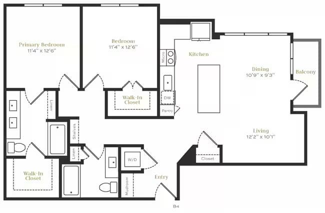 B5 683 floor plan