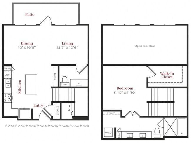 TH1 110 floor plan