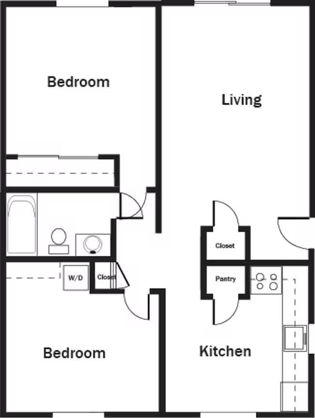 2x1 23 floor plan