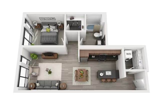 B1 606 floor plan