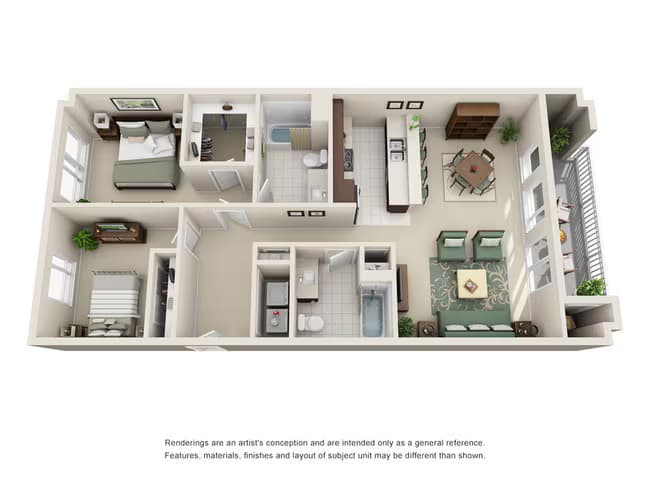 Stone 02-203 floor plan