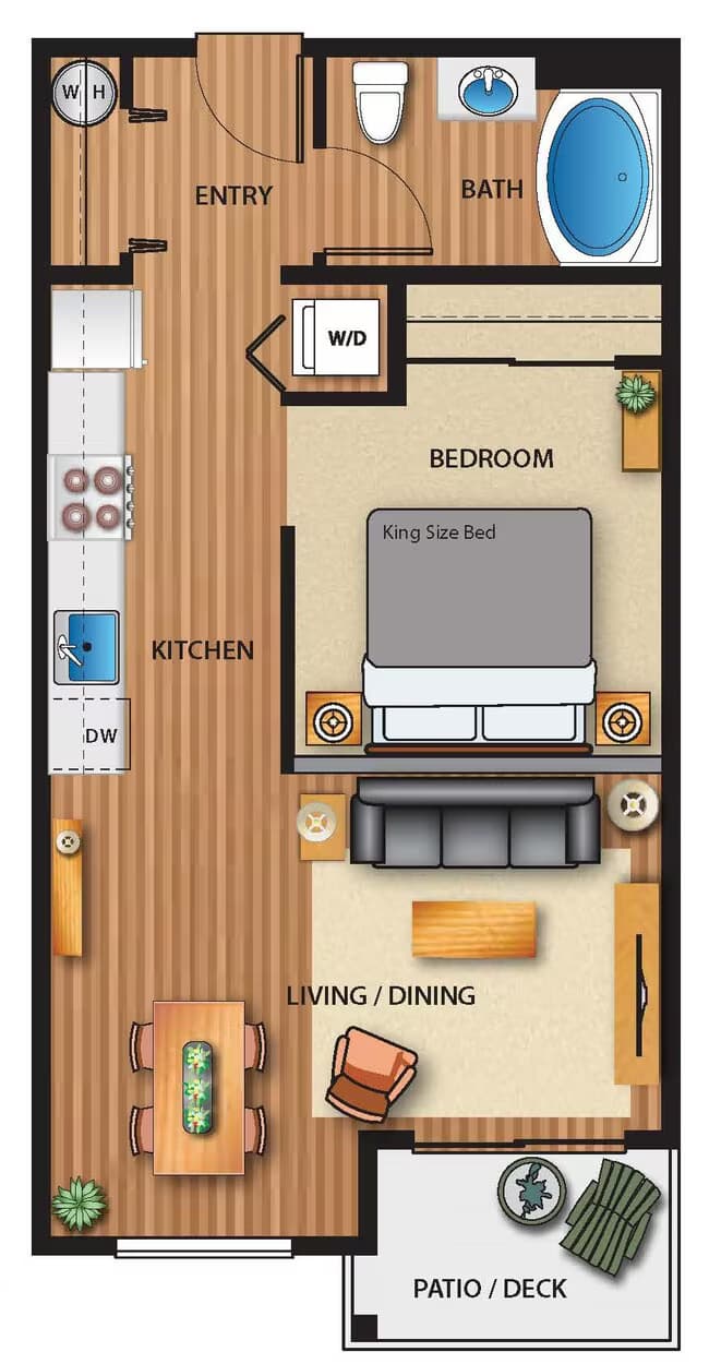 Lake B303 floor plan