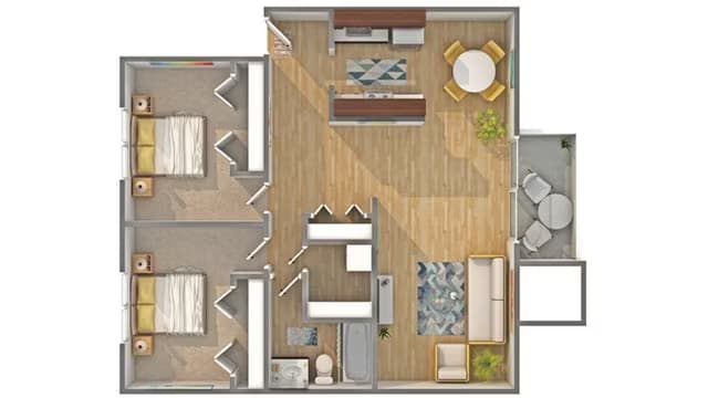 Cedar L-L-7 floor plan