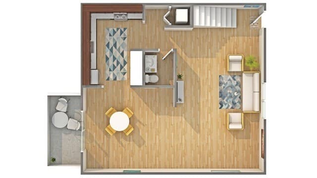 Spruce O-O-1 floor plan