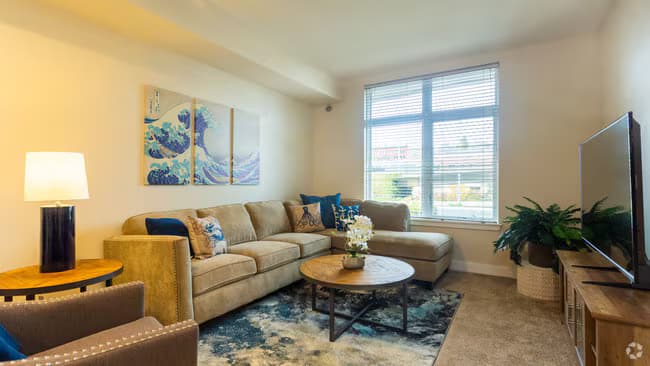 1 Bed 1 Bath + Den 251 floor plan