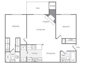 Pioneer K170 floor plan