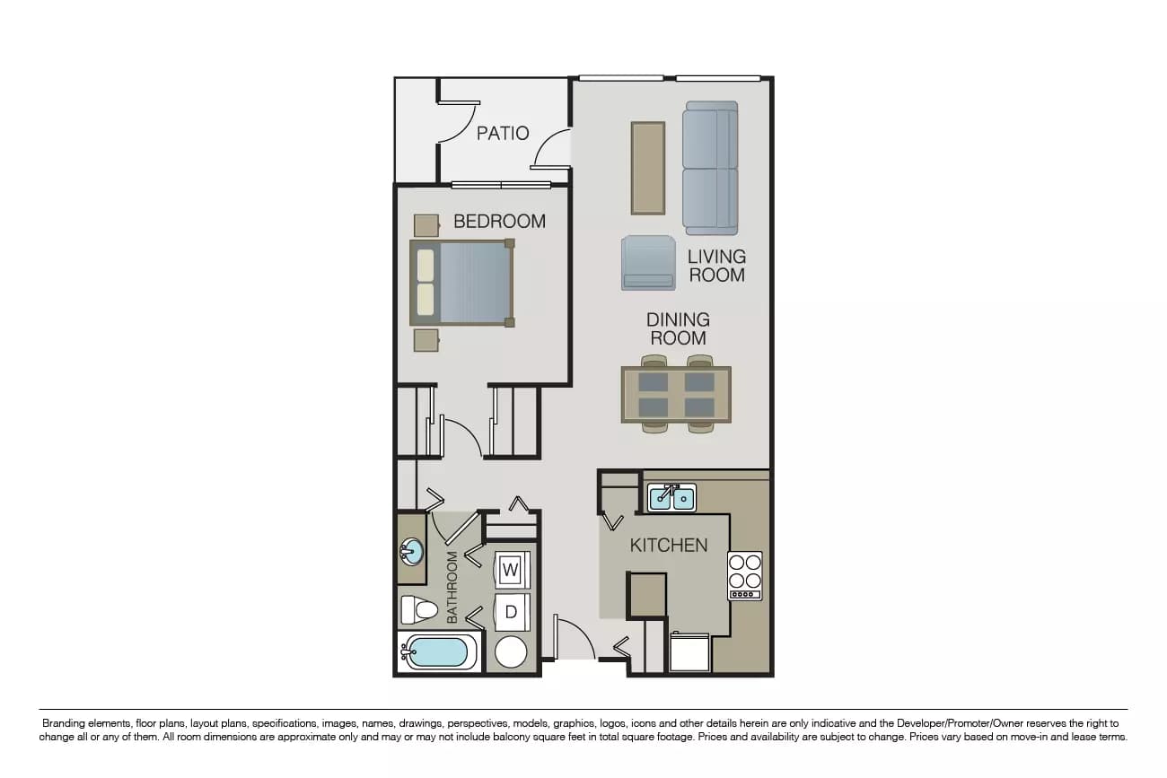 Plan 1B 04402 floor plan