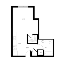Studio - A3 230 floor plan